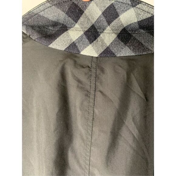 Burberry London blazer jacket vented black nova check women’s size 50 / US 16 - Picture 10 of 13